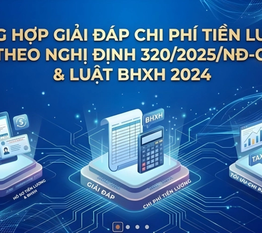 TỔNG HỢP GIẢI ĐÁP CHI PHÍ TIỀN LƯƠNG THEO NGHỊ ĐỊNH 320/2025/NĐ-CP & LUẬT BHXH 2024
